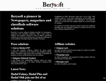 Tablet Screenshot of berysoft.com